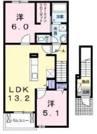 イーリスの物件間取画像